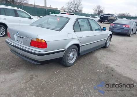 2000 BMW 740Ia from USA, damaged, VIN WBAGG8343YDN80997